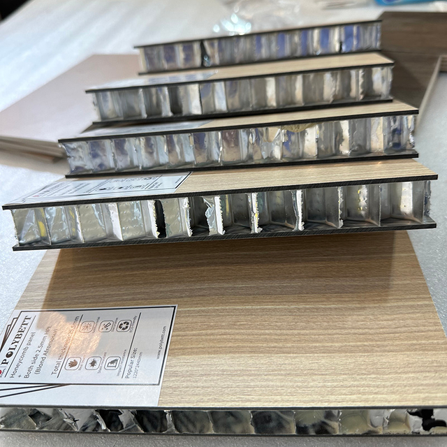 HPL-paneel saamgestelde aluminium heuningkoekkern