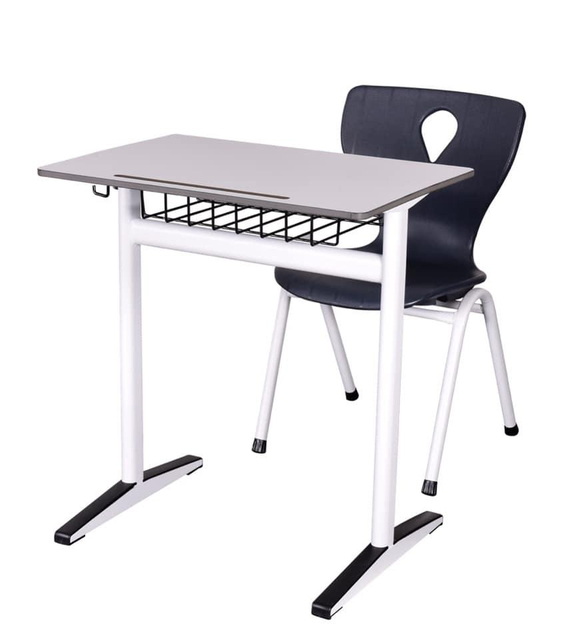Meja Sekolah Kompak Banc Ecole Berkualiti Baik dan Kerusi 2 Duduk untuk Dijual
